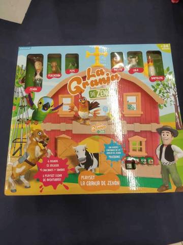 La Granja de Zenon - Playset Granja, Bandai