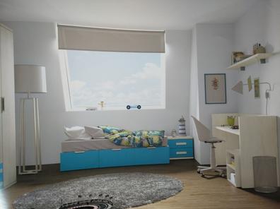 Armario puente juvenil dos colores  Cama con cajones, Dormitorios, Armarios  de dormitorio