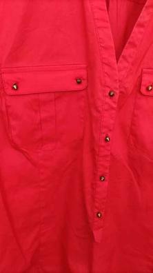 Blusa zara roja Moda y complementos de segunda mano barata