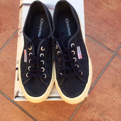 Superga azul online marino