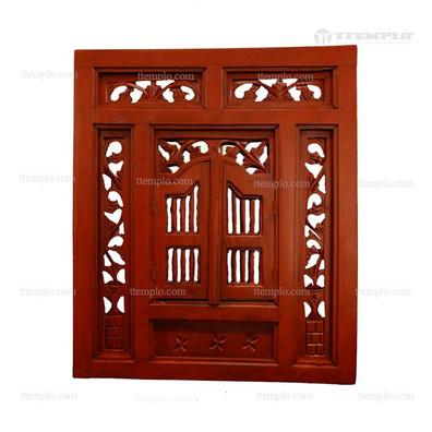 Milanuncios - Ventana Decorativa Madera con Espejo