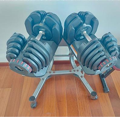 Titanium Strength Set Mancuernas 2,5- 25Kg + Rack a buen precio