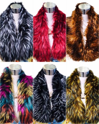 Estolas pelo Moda y de mano barata |