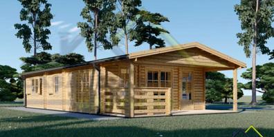 Caseta de jardín de madera ESSEX (44 mm), 5x4 m, 20 m²