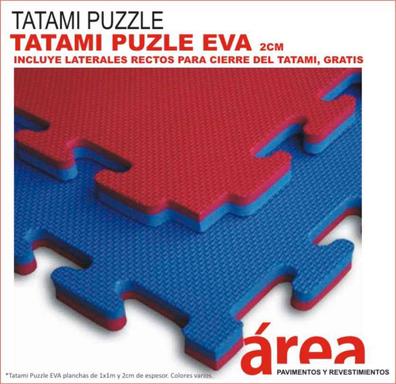 Suelo tatami Puzzle de 2 cm especial para Artes Marciales, karate