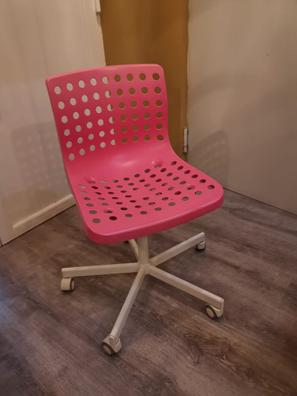 Milanuncios - Silla de escritorio rosa