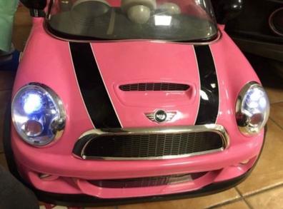 Coche bateria mini cooper rosa de segunda mano Milanuncios