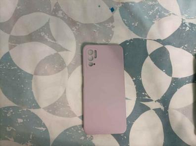 Xiaomi 12 Pro 5G Funda Colgante transparente con cordón color Rosa Fucsia