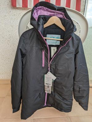 Chaqueta fibra para Mujer Trangoworld Rulhe Negro/Rosa/Gris