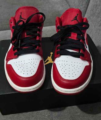 Botas Nike Air Jordan Mid Mujer Rojas Y Blancas Zapatillas Nike