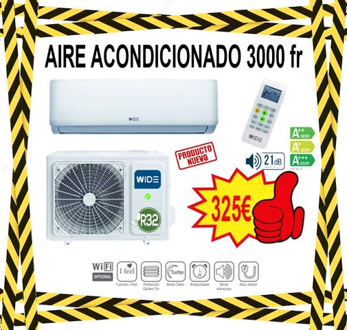 Milanuncios - aire acondicionado 3000 frigorías