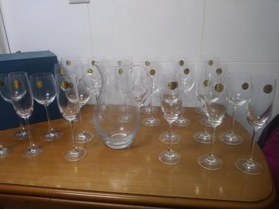 Cristalerias de bohemia de 48, 24 y 18 piezas, elegantes, calidad, precio