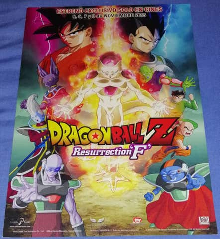 Milanuncios - Poster Dragon Ball Z Resurrection F
