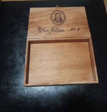 Milanuncios - caja de puros madera antigua