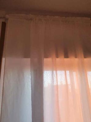 Visillo para ventana Jyam (140 x 250 cm, 100% poliéster, Gris)