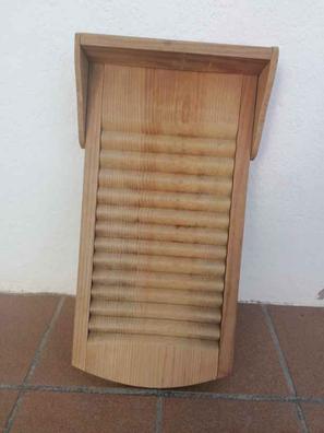 Tabla De Pino Para Lavar Ropa Wooden Washboard for Hand Washing Clothes  Laundry Wooden Table, 48