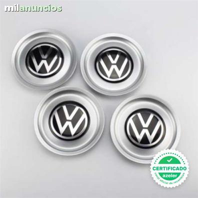 Tapabujes Volkswagen 65 mm Tapas LLantas para Centros de VW Ruedas  Tapacubos 