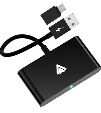 Adaptador Inalámbrico Android Auto - USB, USB-C - Negro