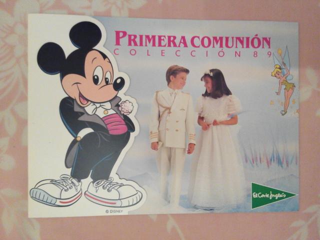 Milanuncios Catálogo comunión 1989 Corte Inglés