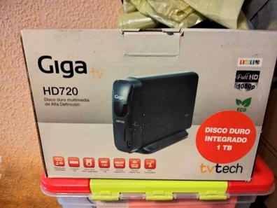 Reproductor multimedia  Giga TV HD 620 android, sintonizador TDT Full HD  1080p y PVR