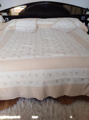 Colcha primavera verano LAREDO GRIS algodón poliéster gris cama de 90