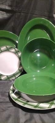 Vajilla santa clara azul de segunda mano Milanuncios