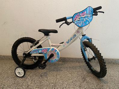 Bicicleta Infantil BMX 16 Pulgadas Freestyle Verde / Blanco