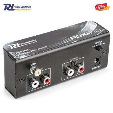 Phono tocadiscos preamplificador tocadiscos amplificador preamplificador,  entrada RCA de bajo ruido, salida RCA DC 12V tocadiscos preamplificador  para