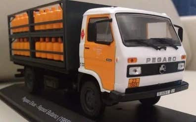 Camion Pegaso 1/43 Salvat Miniatura Colección 1/43 Pegaso EKUS Repsol Butano 1988: Camión Truck Salvat – Embalaje Original