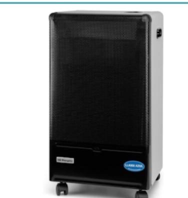 Cecotec Calefactor Eléctrico de Baño Bajo Consumo Ready Warm 9870 Smart  Rotate. 2000 W, Oscilación, 3 Modos, Silencioso, Pantalla LCD, Sistema de  Segu