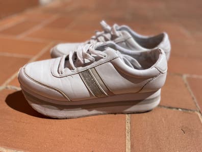 Zapatillas Blancas Deportivas Plataforma Stradivarius Deportivas