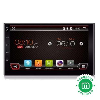Radio DVD 2 DIN GPS Android 8,1 con 4G TDT NO Procesador Quad Core