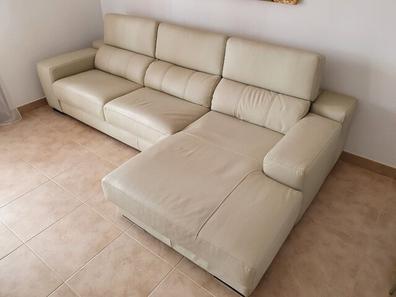 Lazboy sofa 3 plazas relax piel blanca Sofás, sillones y sillas de segunda  mano baratos en Granada | Milanuncios