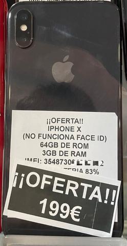 Milanuncios - iPhone X 64GB Reacondicionado