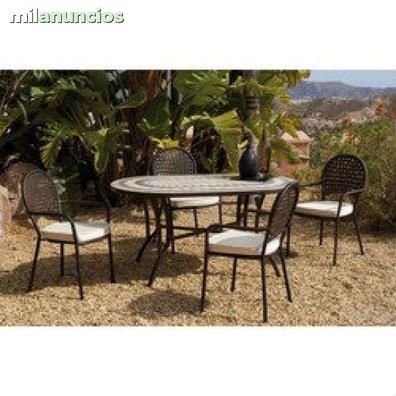 MILANUNCIOS | Mesa jardin forja Muebles de segunda mano