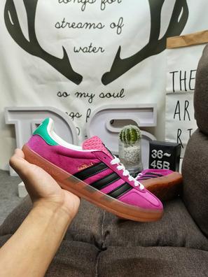 Como limpiar adidas online gazelle rosa