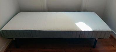 VESTERÖY colchón de muelles ensacados, firme/azul claro, 80x200 cm - IKEA