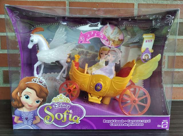 Mattel The First Sofía – Clases De Princesa Set De Juego Con Hada Madrina Y Accesorios Temáticos (Y6635)