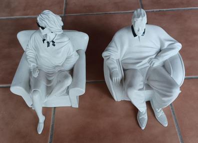 Milanuncios - Cuatro figuras escayola yeso para pintar