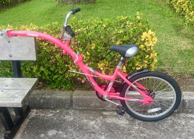 WeeRide Remolque de bicicleta para niños Tandem Copilot Pink 