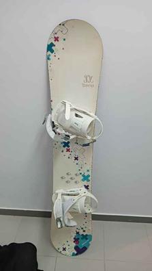 Anuncios segunda mano Snowboard - Tabla snowboard wed'ze157cm con  fijaciones - 80€