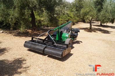 Recolector De Aceituna Con Paraguas Y Cajón Delantero Con Vibrador Monomasa De Alta Frecuencia Serie 500