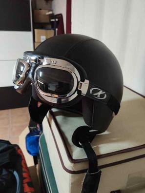 Casco moto estilo discount aviador