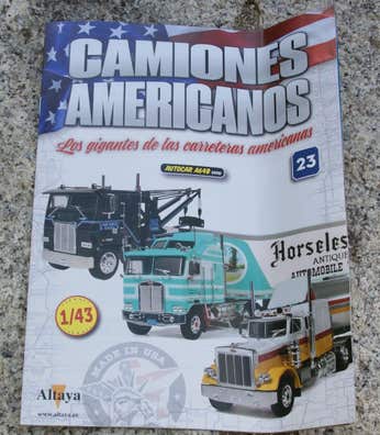 SEMI REMORQUE AMERICANES N°26 AUTOCAR A64B 1970 NEUF+ FAS
