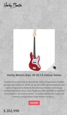 Harley Benton PB-Shorty SBK: un bajo estilo Precision, pero de escala corta