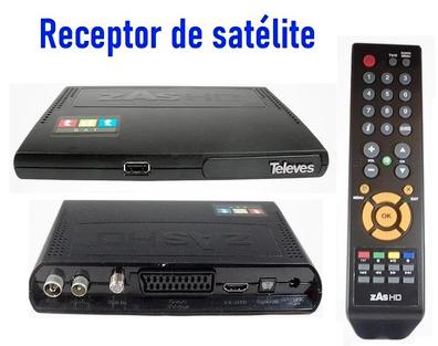 Receptor TDT acceso TV bajo demanda ZAS Hbb