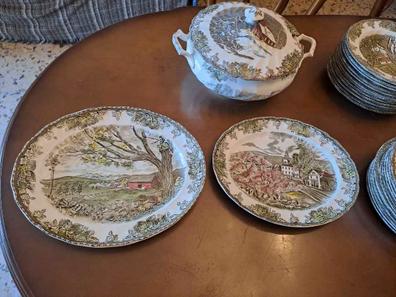 Juego de te porcelana inglesa de segunda mano Milanuncios