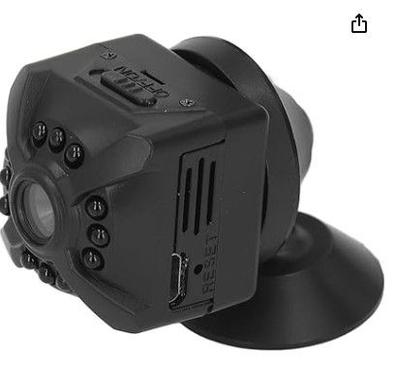 sq11 Mini cámara espía IP oculta deportiva inalámbrica Full HD Dv 1080p  grabadora. Foto de 12 MP. Cámara de vigilancia inalámbrica Visión nocturna  por infrarrojos Rojo Verde