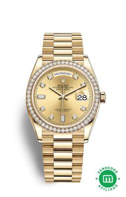 Rolex best sale con piedras