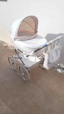 Barriguitas Carrito para bebé de Color Beige y Estilo clásico